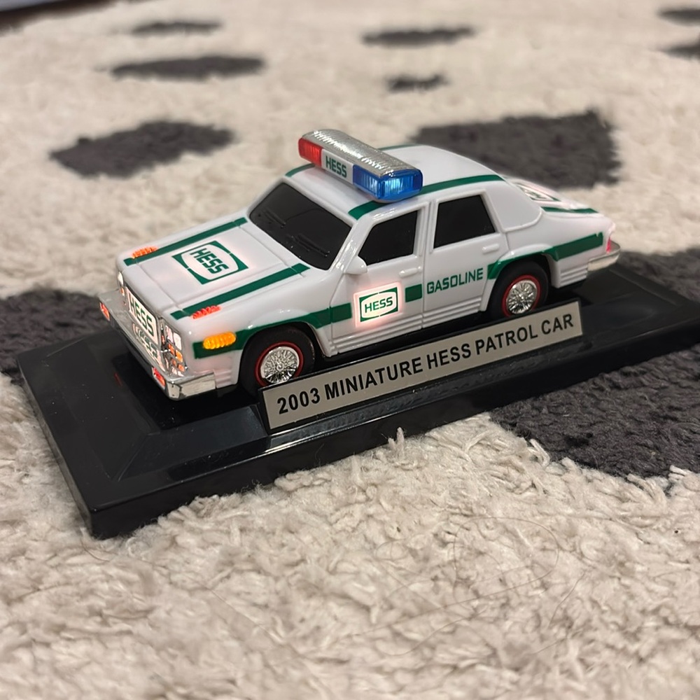 2003 Hess mini police car